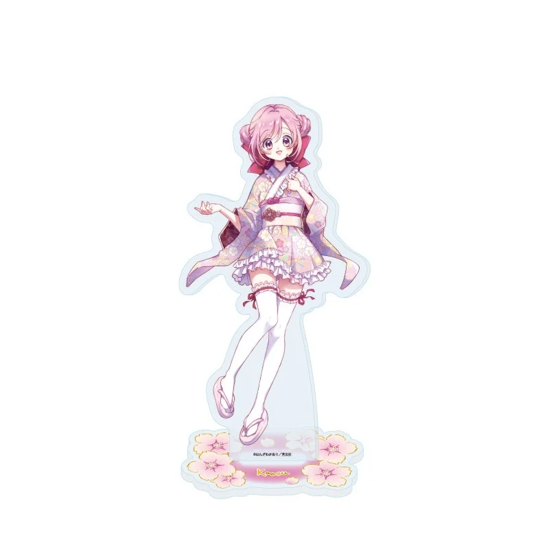Comic Girls Anime Kaoruko Moeta Koyume Koizuka Ruki Irokawa Tsubasa Katsuki Acrylic figure stand keychain Toys Gifts