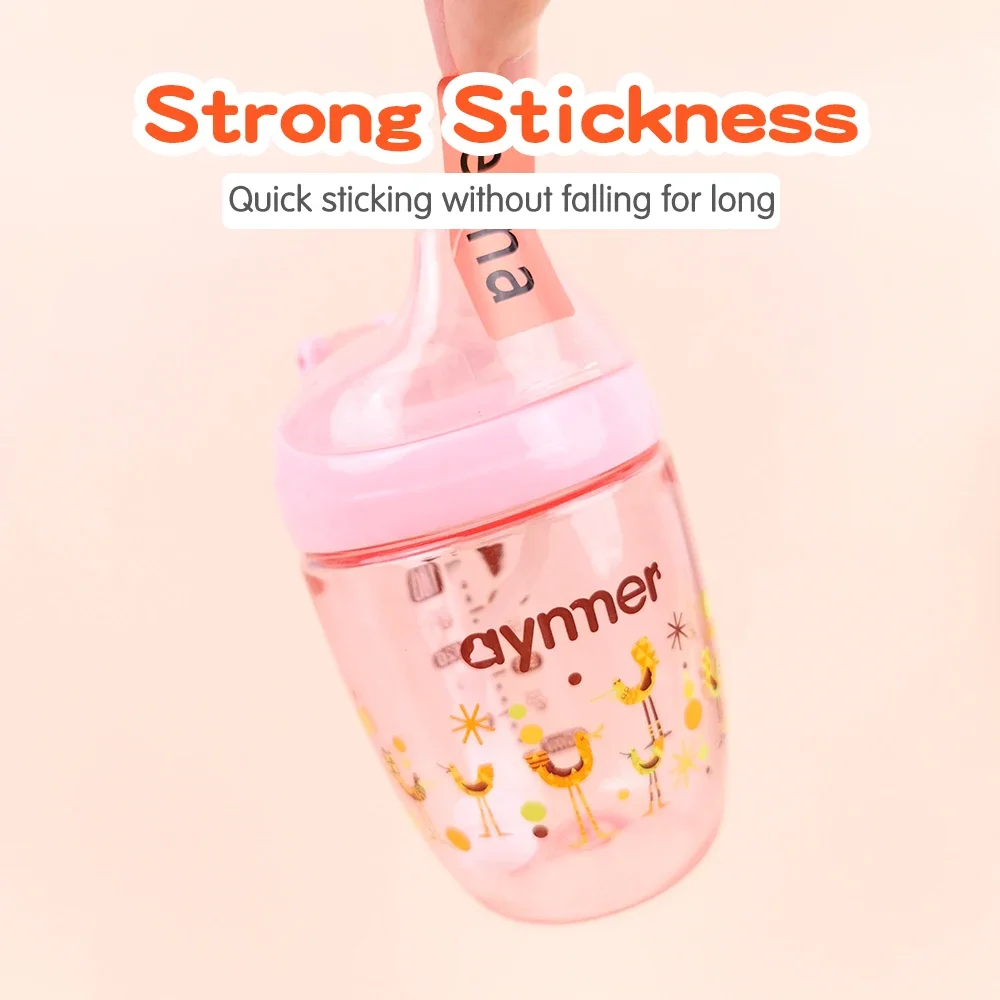 Kişiselleştirilmiş etiket Stickers-T1-su şişeleri, bardaklar ve çocuk kırtasiye için özel ad çıkartmaları-renkli su geçirmez