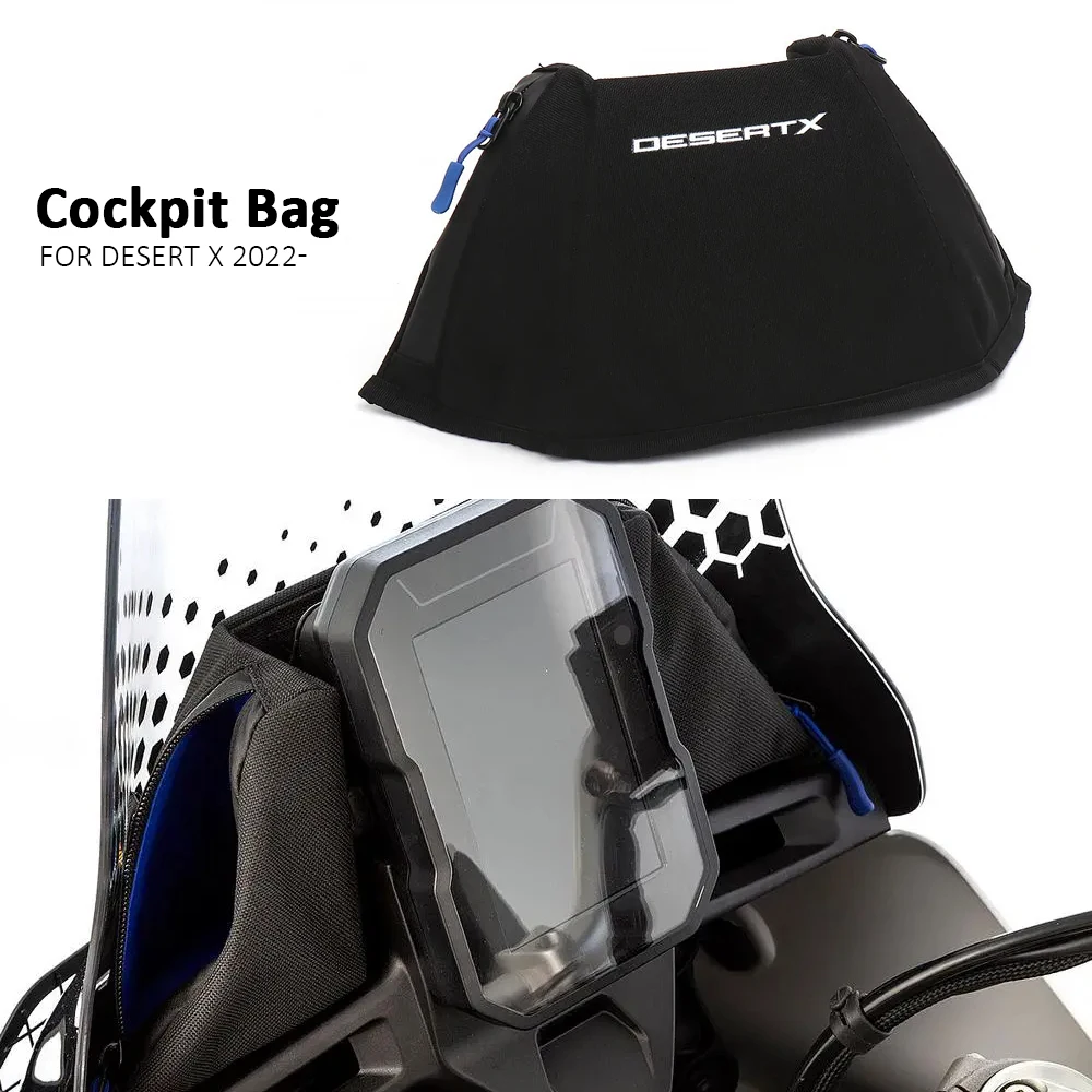 New Storage Bag Fairing Bags Windshield Instrument Package Cockpit bag For Ducati DesertX DESERT X Desert X 2022 2023 2024