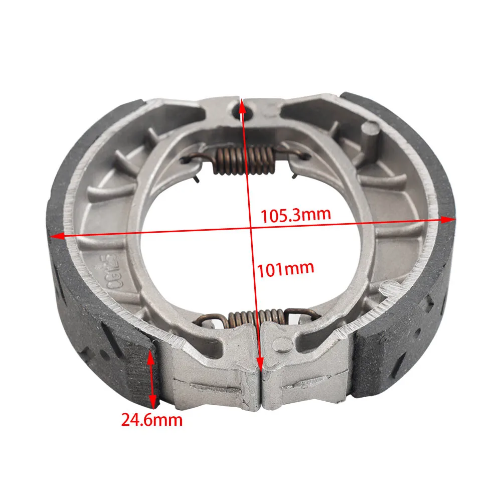 Motorcycle Front or Rear Brake Shoes Set For Honda Z50 CL70 CA200 CT200 CB125S S90 XR75 45120001010 43120365671 43120365672