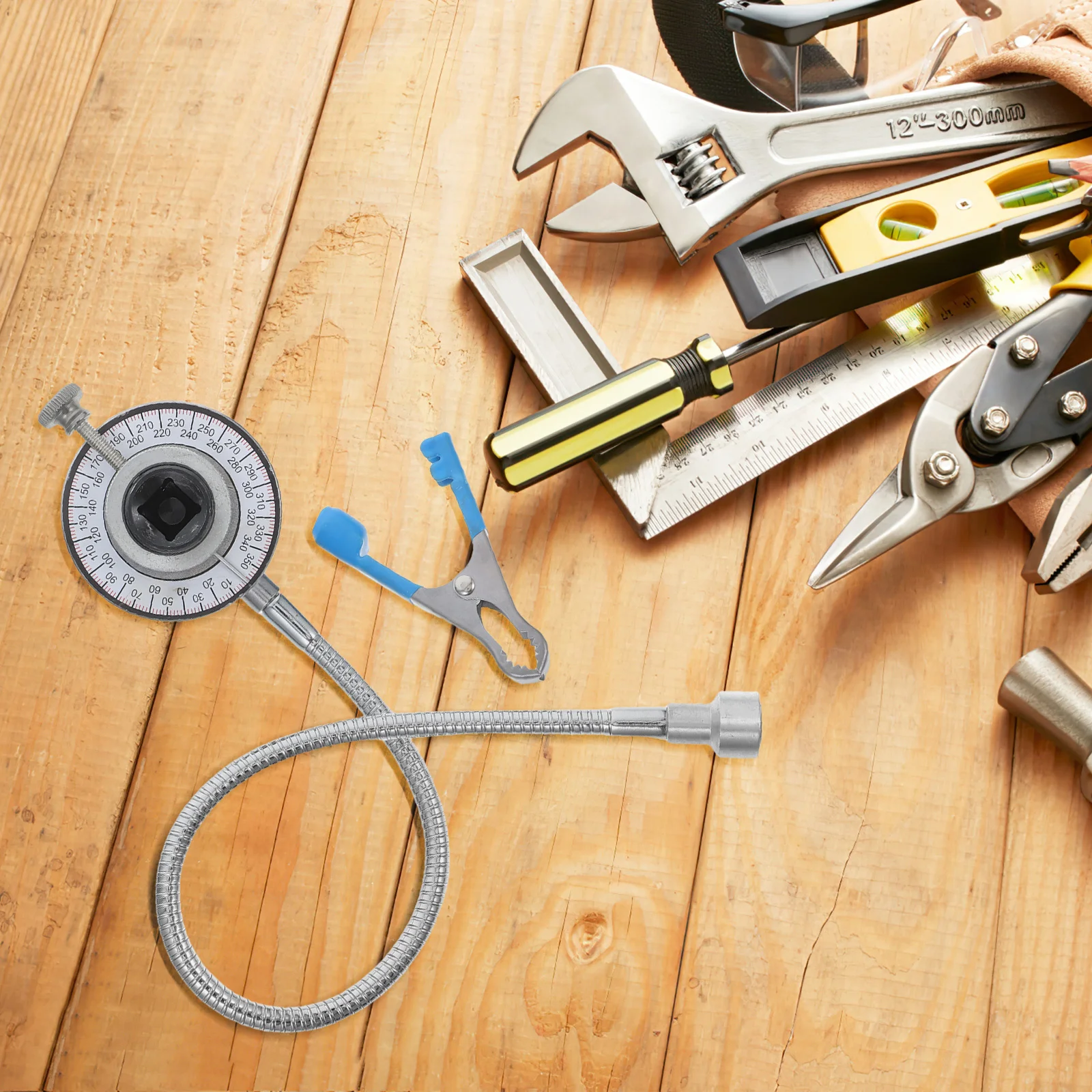 1/2インチトルクゲージ精密角度ファインダー、デジタルトルク角度計、自動車整備修理ツール