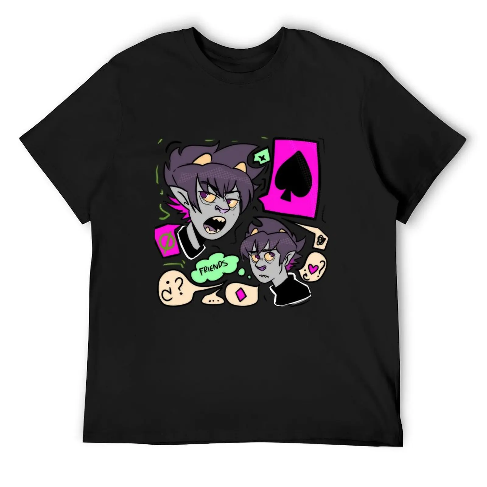 KARKAT VANTAS T-Shirt korean fashion shirts graphic T-shirt men