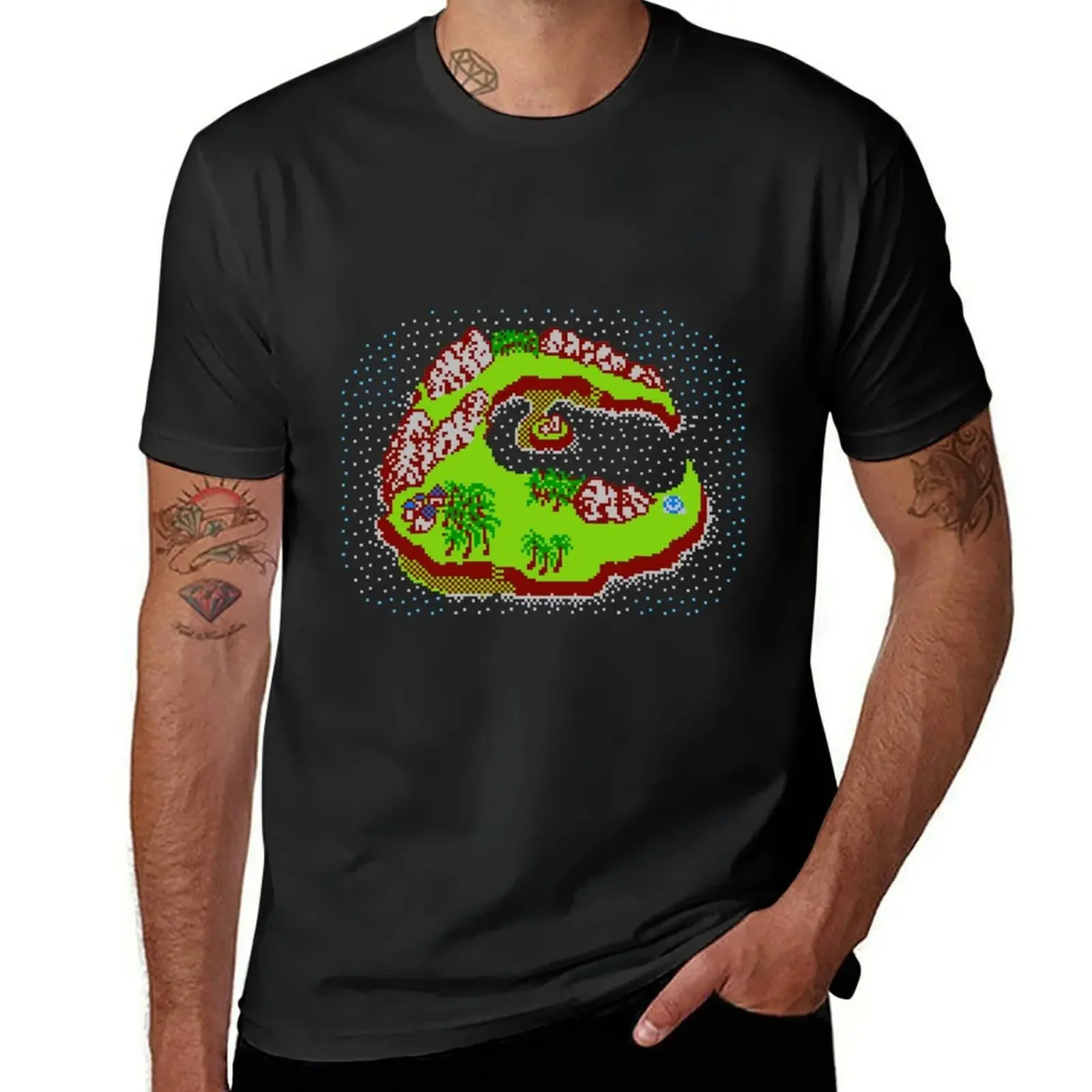 StarTropics - C Island T-Shirt cute tops cute clothes oversized t shirt customs design your own men workout shirt