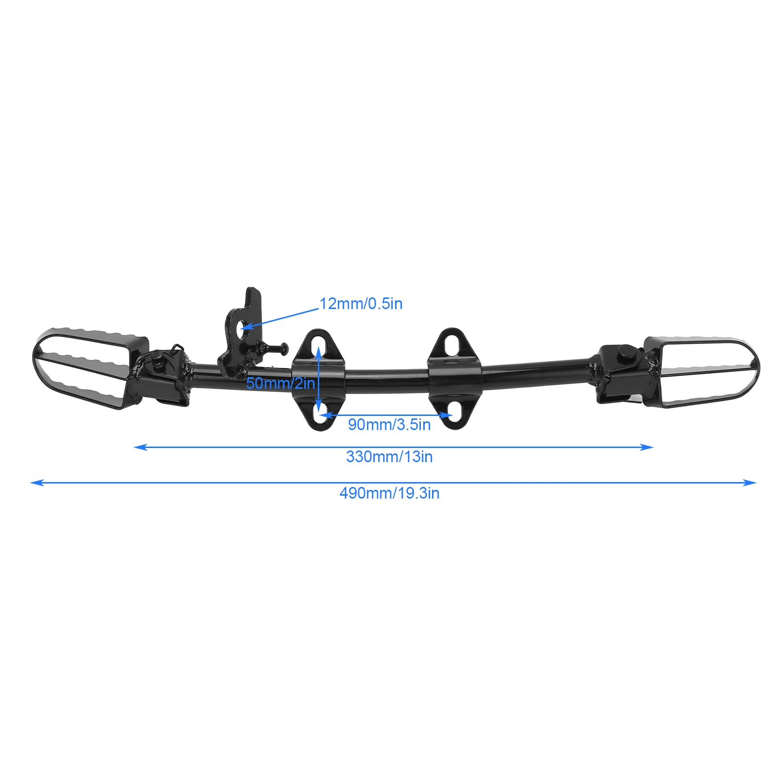 FootRest Footpegs Foot Rests Pegs Side Stand for CRF50 50cc 70cc 90cc 110cc 125cc 140cc Motorcycle Pit Dirt Bike Motocross parts