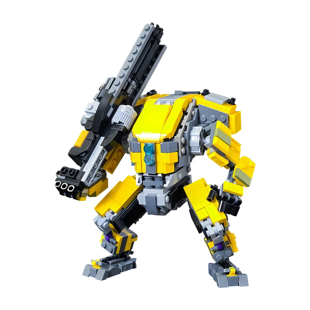 

MOC Titanfalleds игра Legion Prime Titan Mech робот строительные блоки модель BT 7274 кирпичи Vipers Northstar игрушка для детей подарок