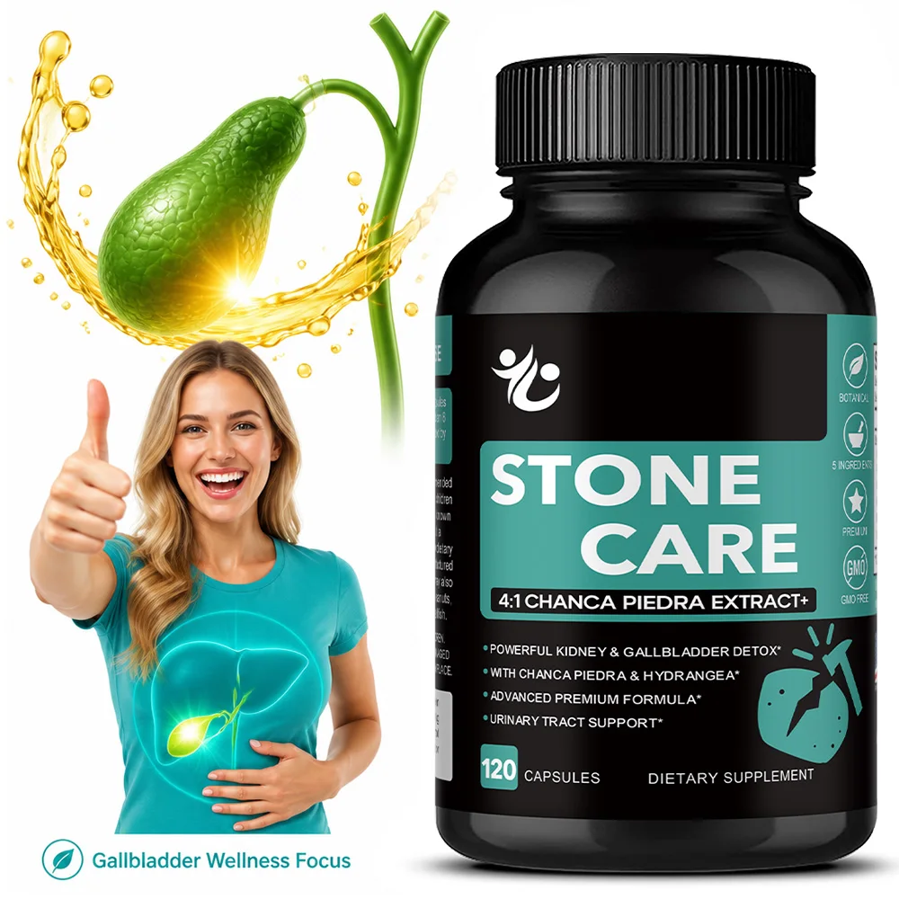 Stone Care, 120 Capsules with Celery Seed & Black Pepper Fruit To Support Kidney, Gallbladder and Urinary Tract Health