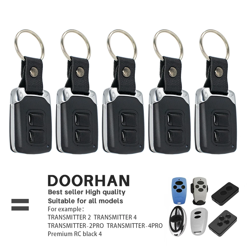 1-5pcs MINI DOORHAN Gate Remote Control For DORHAN Garage Door 433MHz Long Distance Transmitter 30-50m