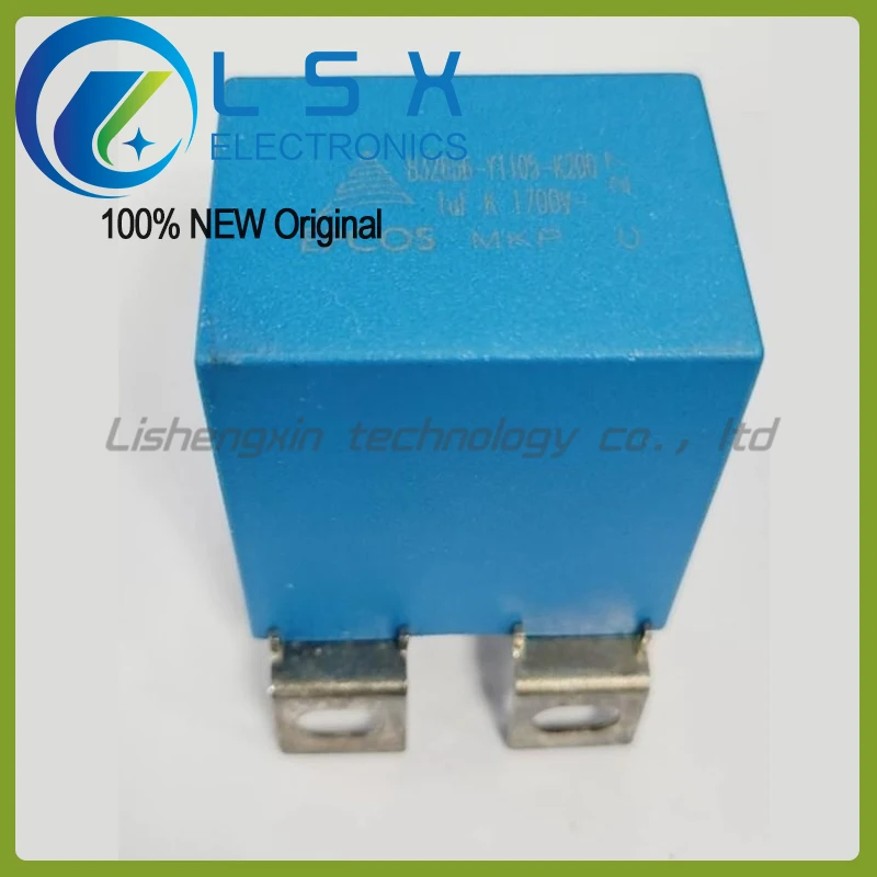 2個-1700v-1uf-2000v-105-b32656y1105k-igbt吸収コンデンサ-epcos-siemens製-新品・純正品