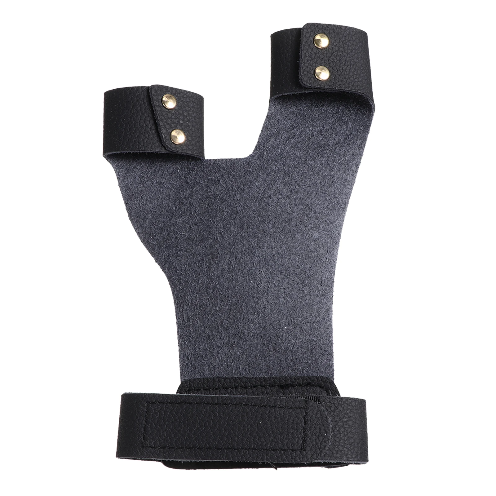 

Archery Finger Gloves Protective Guard Black H Mittens Accessories Wear Resistant Durable Super Fiber