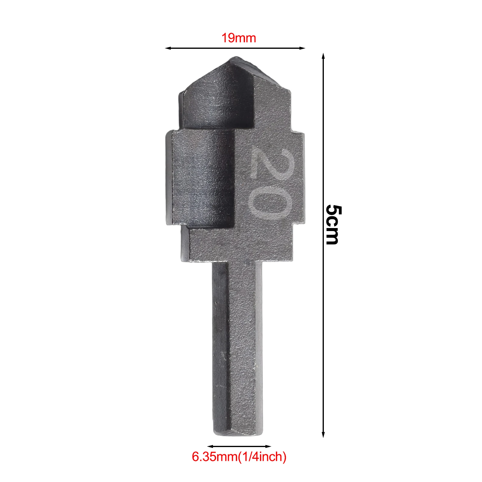 Hex Shank Drill Bit Hexagon Shank Water Pipe Tool 6.35mm Hexagonal Handle Stable Clamping Widely Compatible For Electric Drill