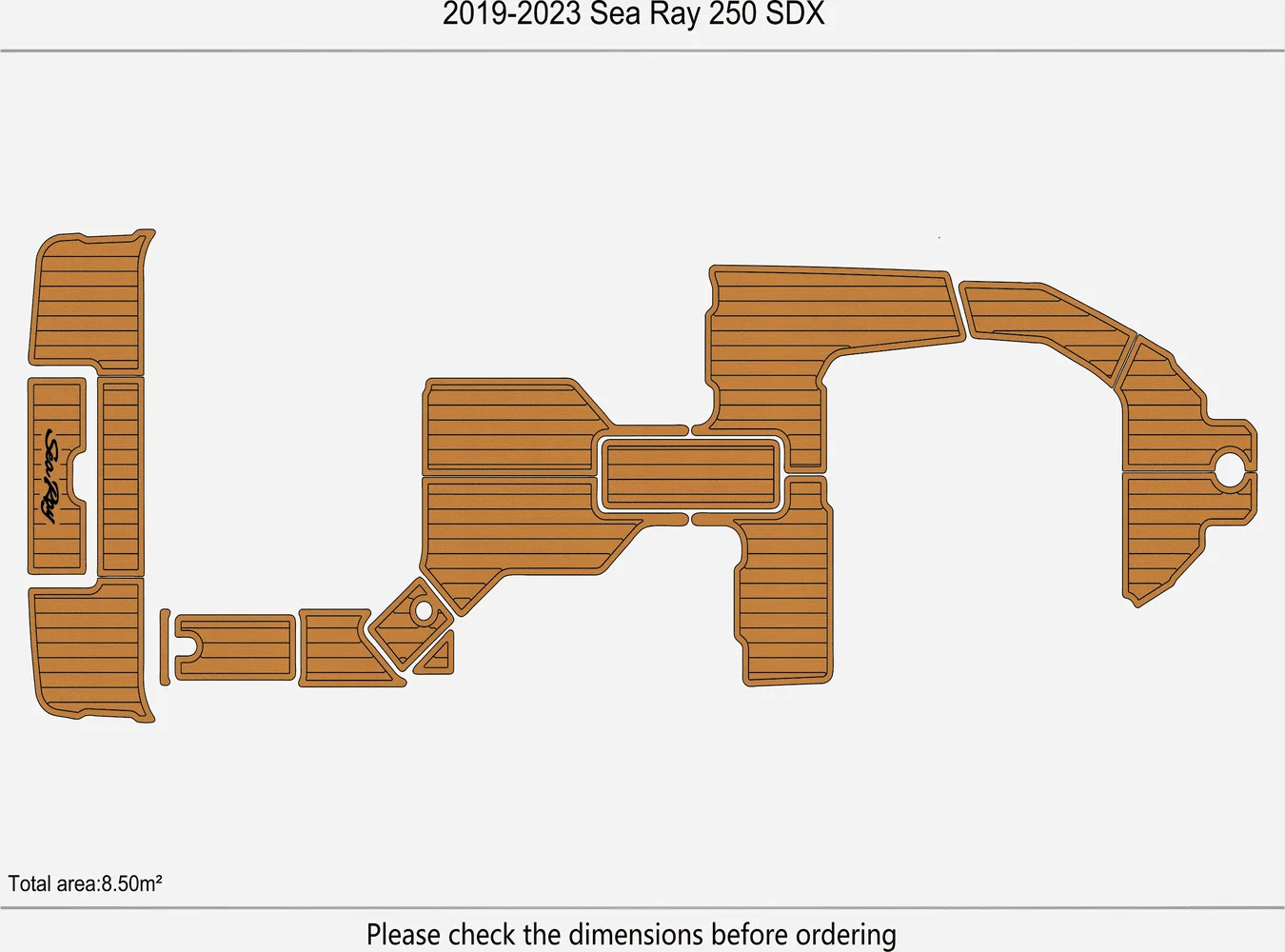 2019-2023 Sea Ray 250 SDX  1/4