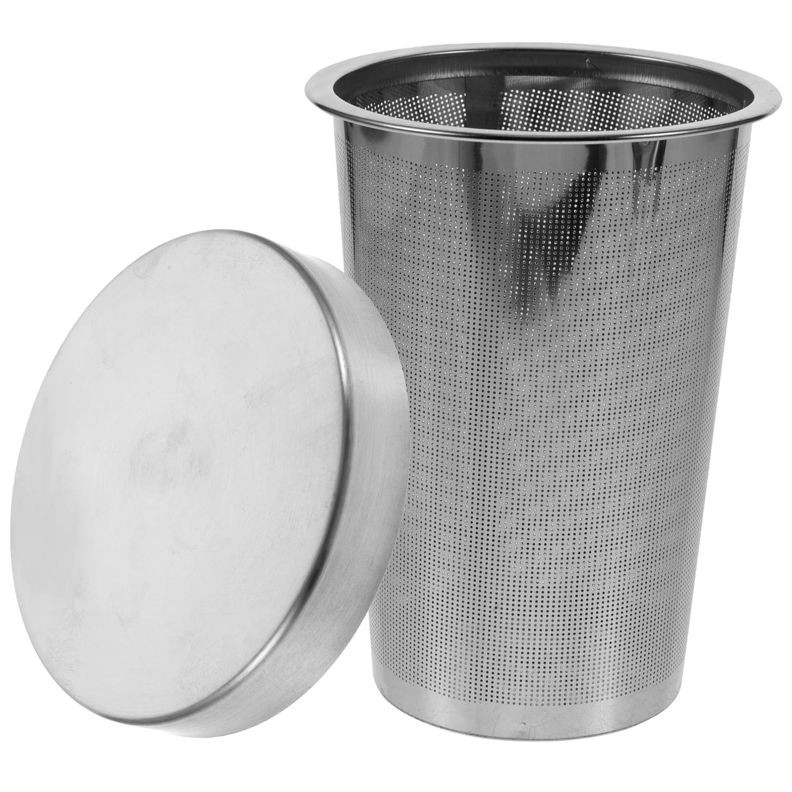 

Stainless Steel Tea Infuser Mesh Strainer Filter for Teapot Home Kitchen Use Fine Workmanship Practical Design