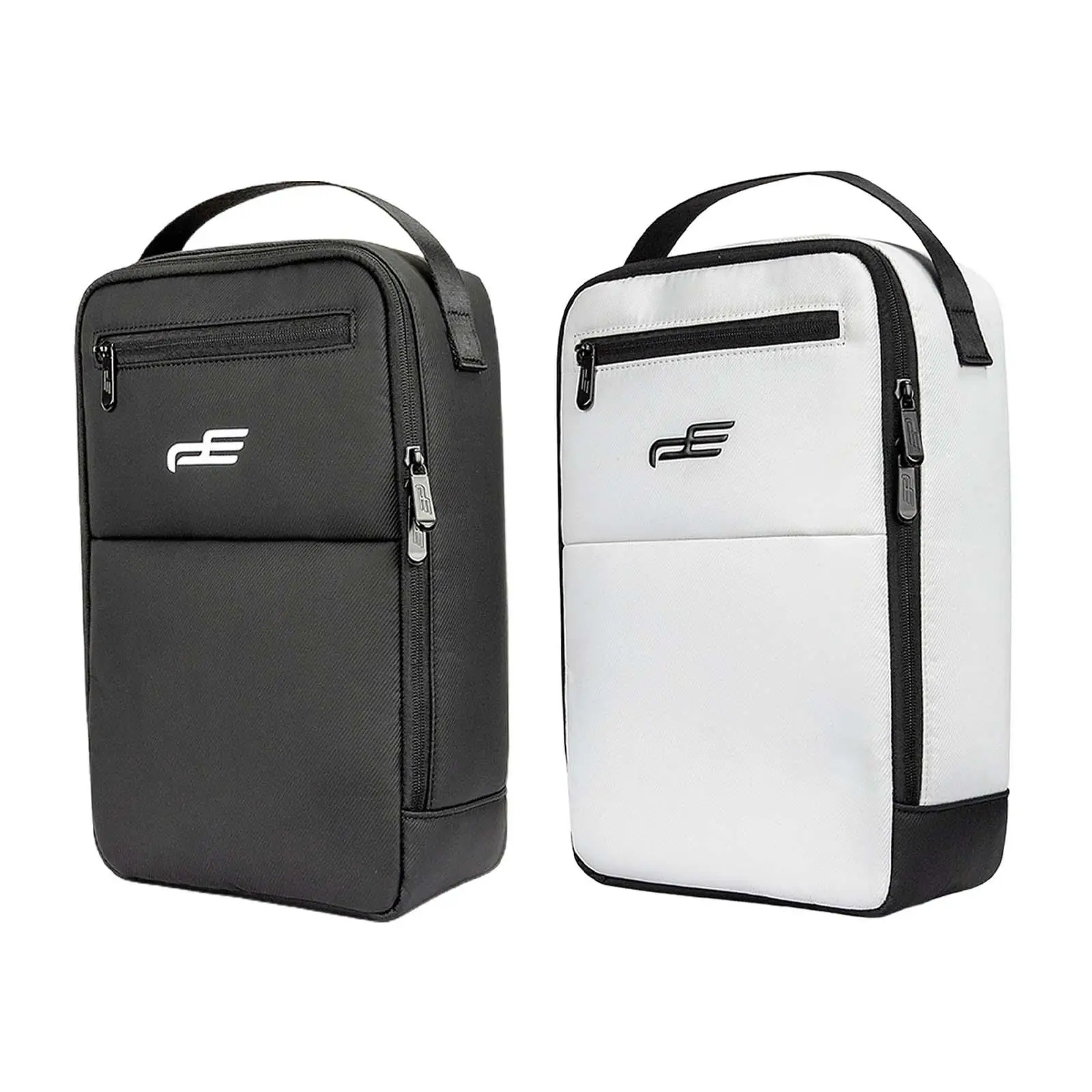 

Golf Shoes Bag with External Pocket for Accessories Multifunction Durable Zippered Shoe Carry Bags Pouch Golf Gift for Men Women