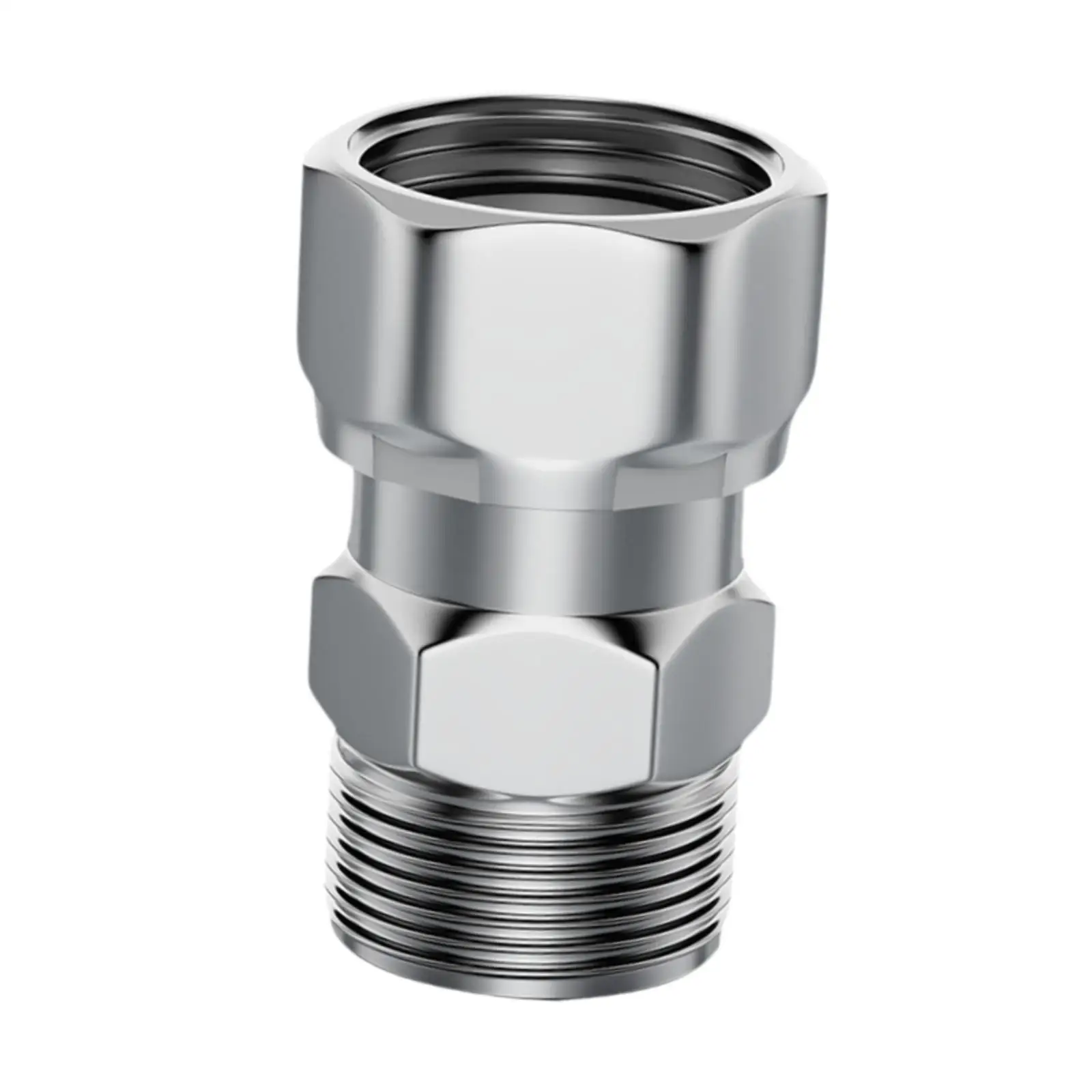 Stainless Steel Angle Valve Connector Compact 1/2 Inch Water Pipe Joint Adapter for Quick Industrial Fitting