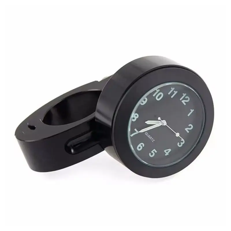 High-Quality Motorcycle Universal 7/8 Inch Handlebar Watch Clock With Buckle Waterproof Sun-Proof Shockproof