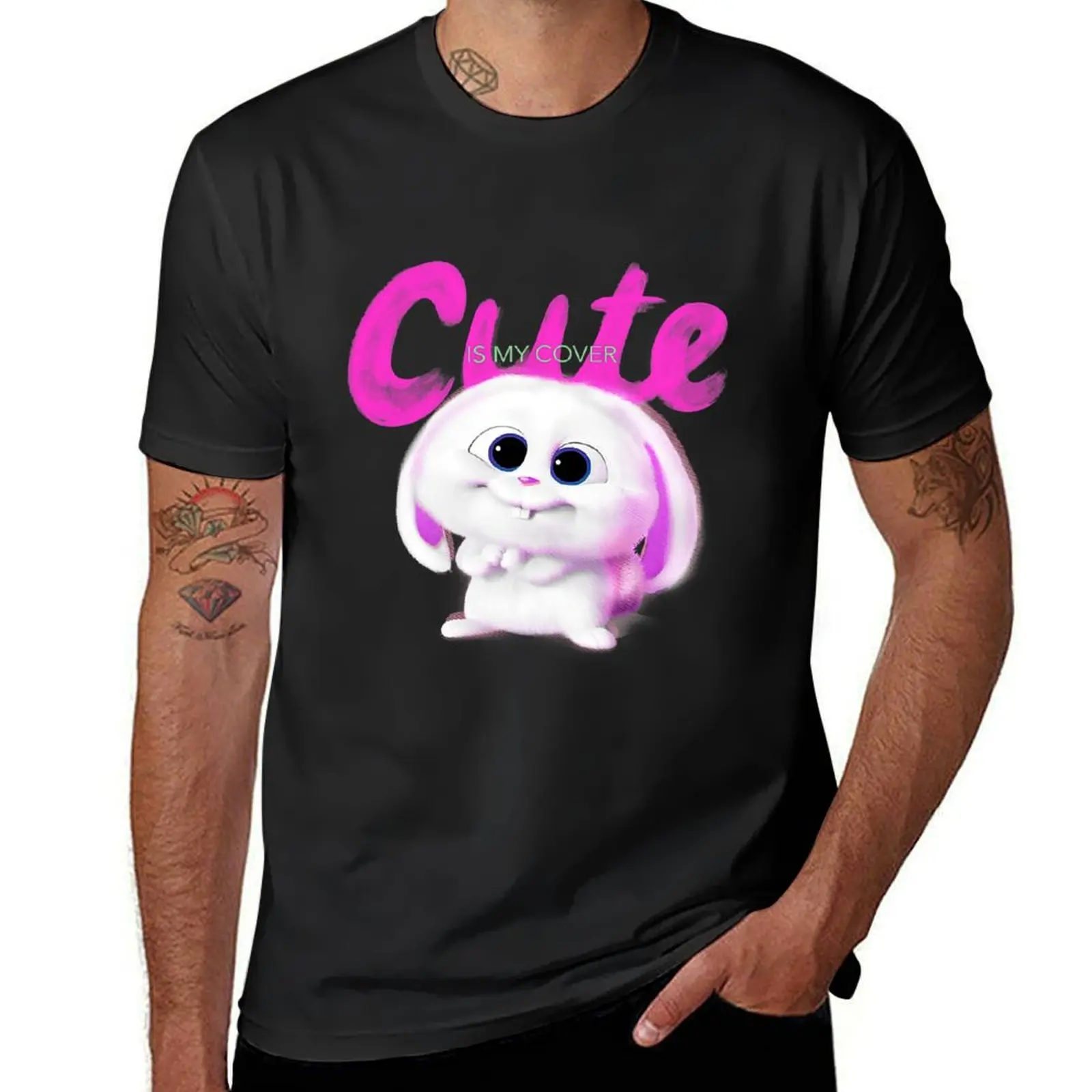 The Secret Life of Pets 2 Snowball Cute Is My Cover T-Shirt plus sizes sweat cute tops sports fans mens graphic t-shirts hip hop