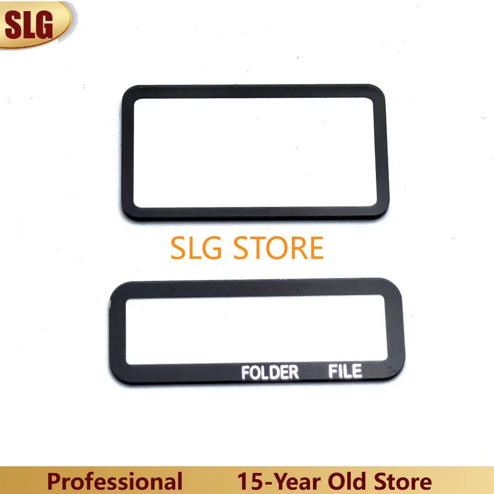 Canon EOS 1DX 1DX2 1D2 1DII 용 새 상단 + 전면 소형 LCD 화면 디스플레이 창 외부 유리 보호 커버 (아크릴) 세트