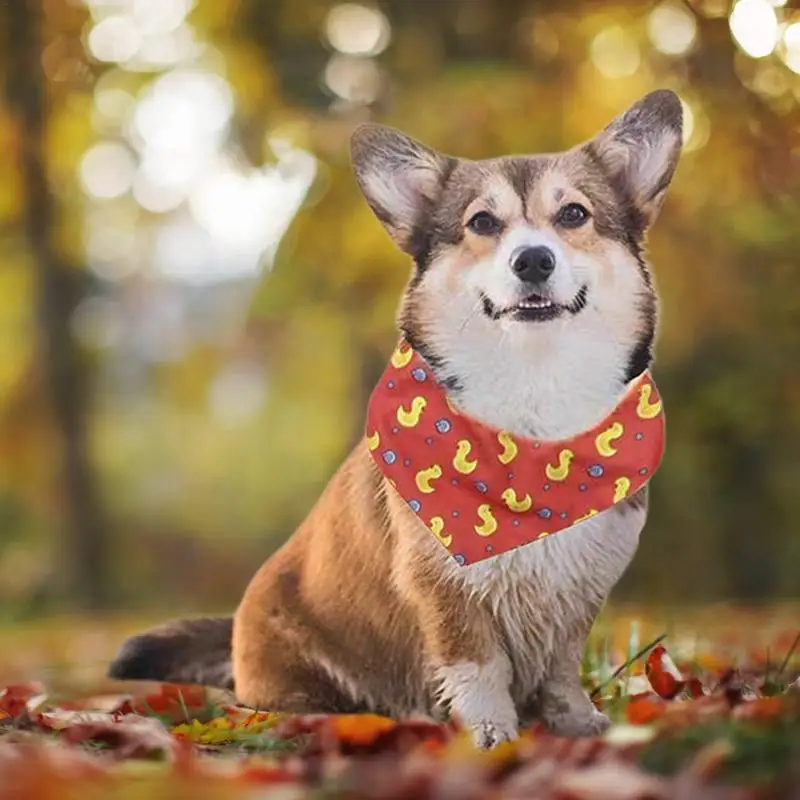 Huisdier Koelhalsband Instant Cooling Bandana's Herbruikbare Instant Kattenhalsband Stijlvolle verstelbare nekwikkel Hondenkoeling Wraps Huisdier