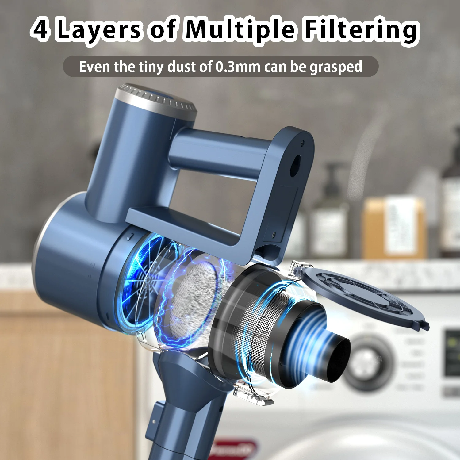 Handheld Smart Home Appliance Smart Vacuum Cleaner Wireless Cordless Vacuum Cleaner