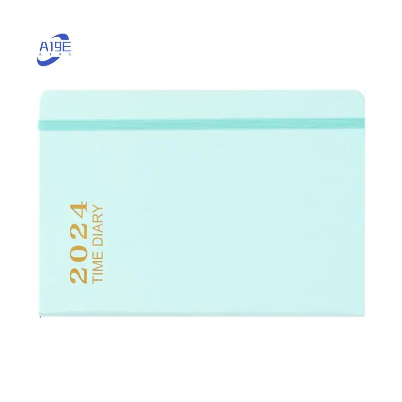 

A19E-2024 Pocket Planner Calendar 2024 , Weekly Monthly Planner With Pocket, Elastic Closure, Note Pages, Monthly Tabs