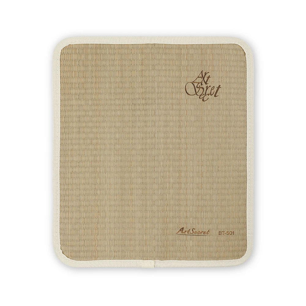 Artsecret 25.5*27.5 centimetri Sacchetto di Paglia per Pianting Pennelli Artista Disegna Penna Acquerello Wrap Olio Pennello Custodie Supporto Senza Pennelli