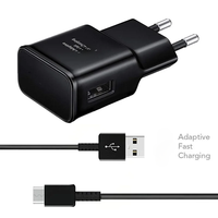 For Samsung Fast Charger 9V/1.67A Charge Adapter Usb C Cable Galaxy S8 S9 S10 Plus Note 20 10 9 A20 A30s A40 A50 A51 Xiaomi 8