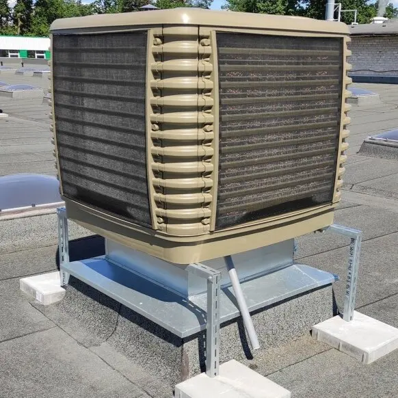 

22000CMH Big Airflow Fresh Ventilation System Industrial Air Conditioner air Humidifier Air Cooler Evaporative Climatizadores