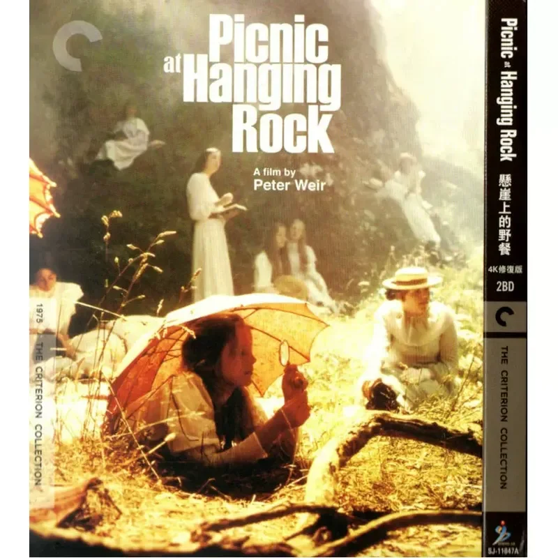 75 Años de Cine Australiano de Suspenso y Thriller, Picnic at Hanging Rock, Blu-ray BD de Alta Definición, 2 Discos