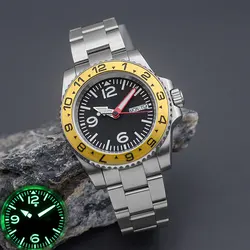 2023 New Men's Watch NH36  Automatic Mechanical Watch Luxury Sports Stainless Steel  Sapphire Glass 100M Waterproof Watch