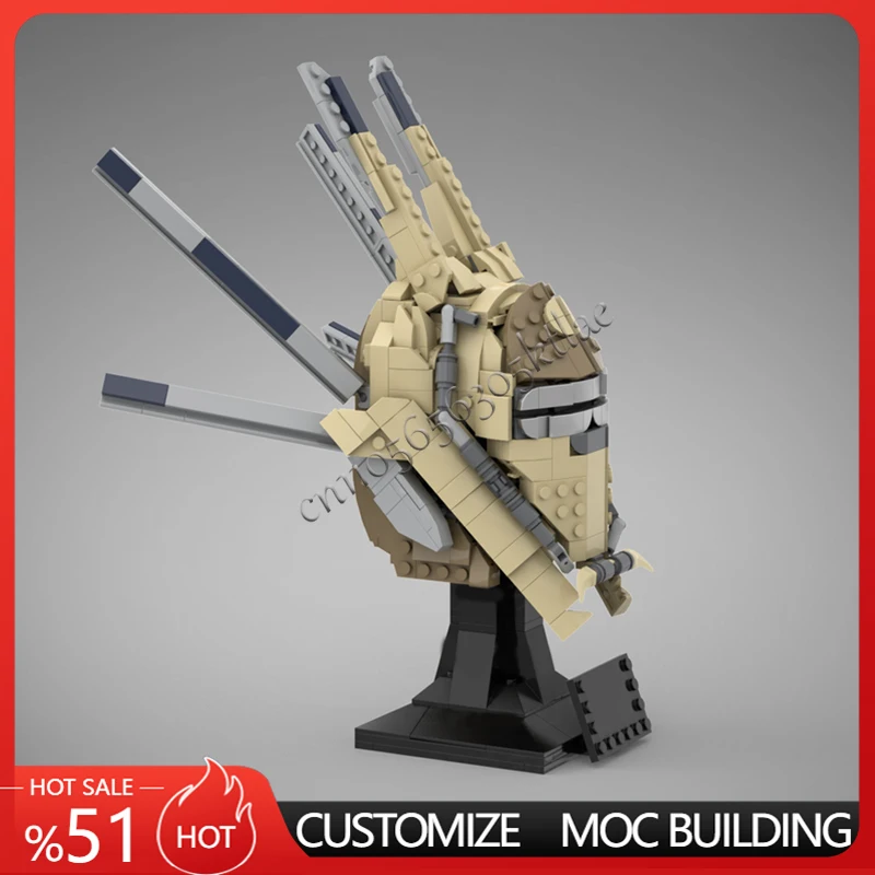 682 Uds Star Plan Enfys Nest casco MOC personalizar nave espacial modelo de batalla arquitectura de bloques de construcción educación juguetes de ensamblaje