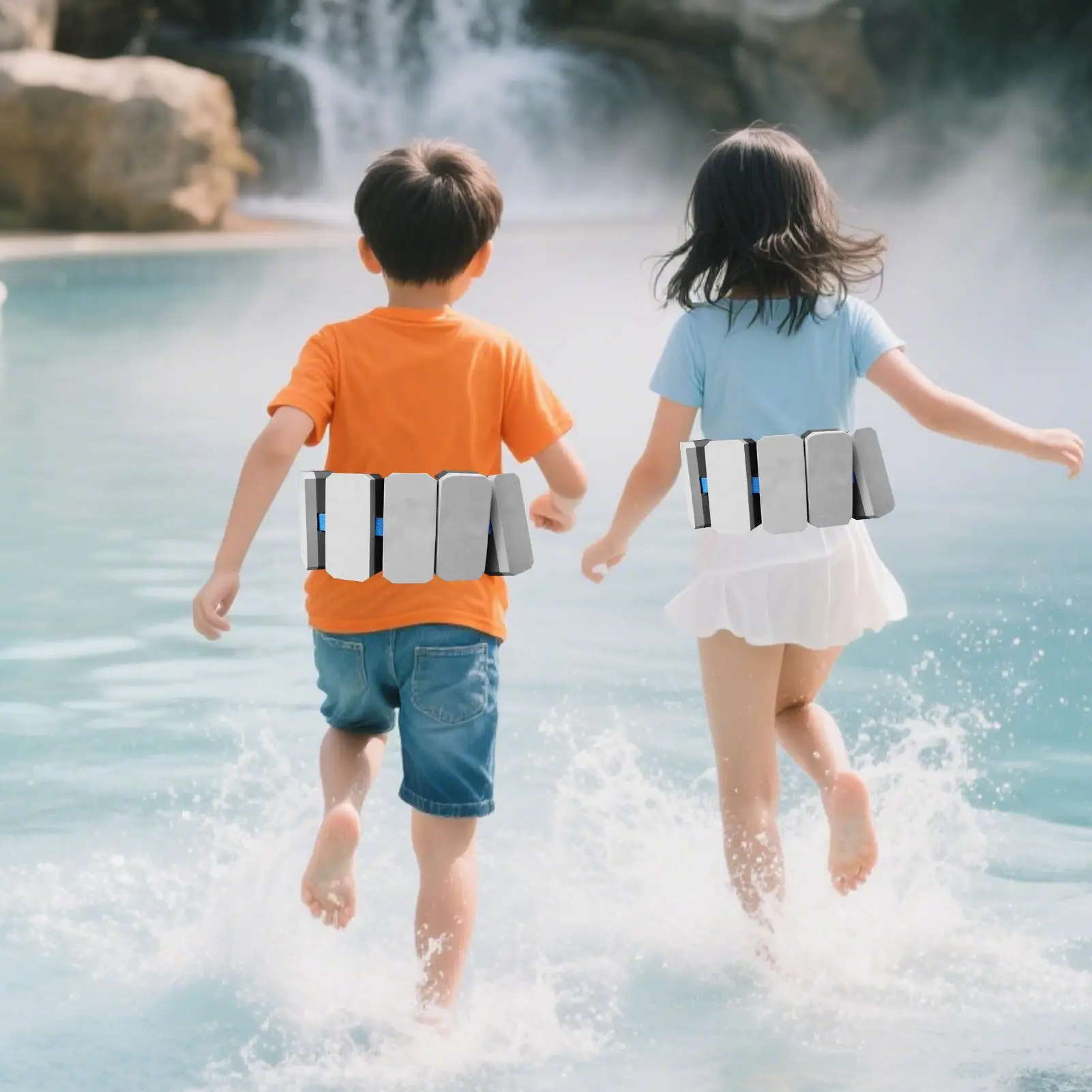 

Портативный надувной поплавок для плавания, плавающая доска для спины, регулируемый пояс из ЭВА для тренировок по плаванию для взрослых и детей