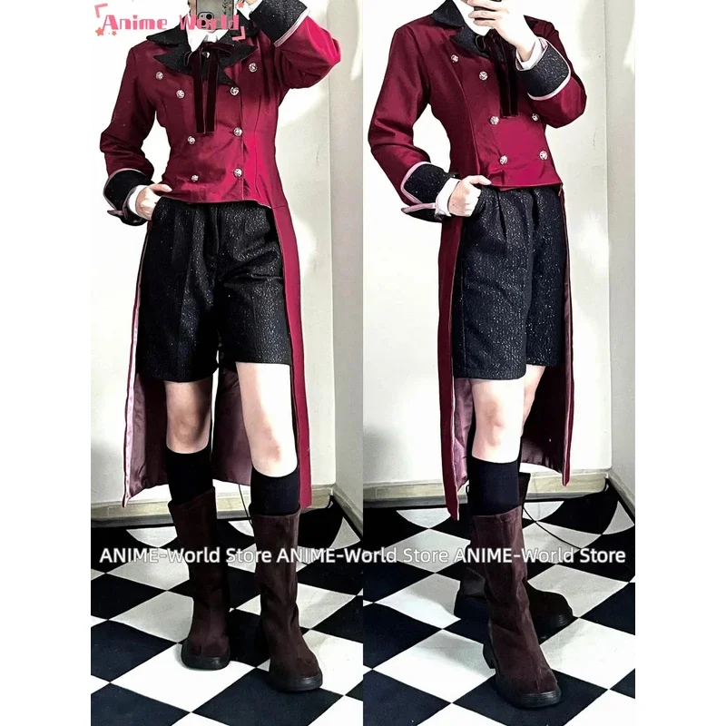 

2025 22 《》High-end customization Anime Black Butler Ciel Phantomhive Billiard uniform Cosplay Costume