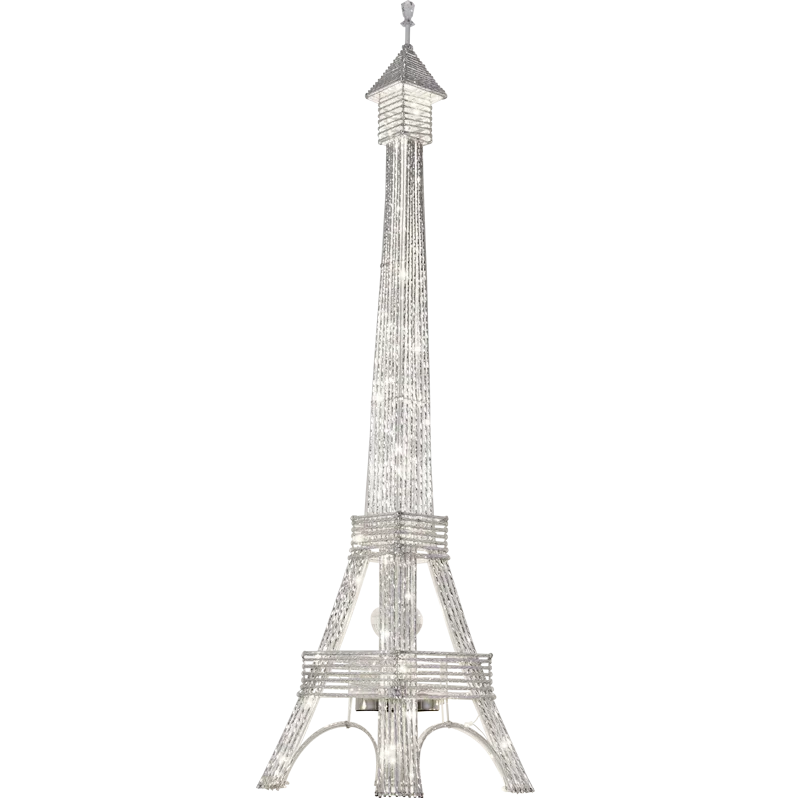 Classic Eiffel Tower lamp fashion romantic atmosphere floor lamp living room window decoration large ornaments