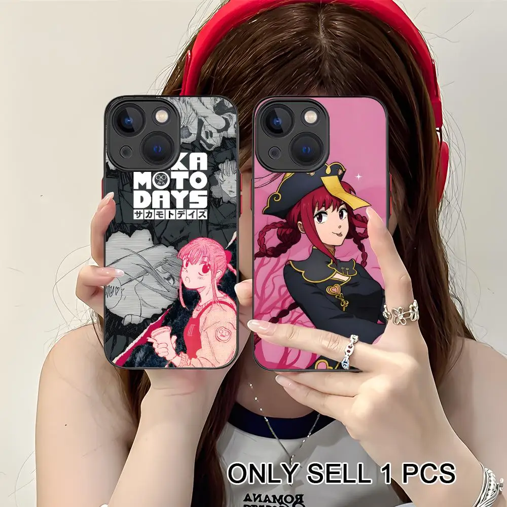 

Sakamoto Days Lu Phone Case for iPhone 17 16 15 14 13 12 11 X XR XS Air Pro Max Plus Mini Skin Feel Cover