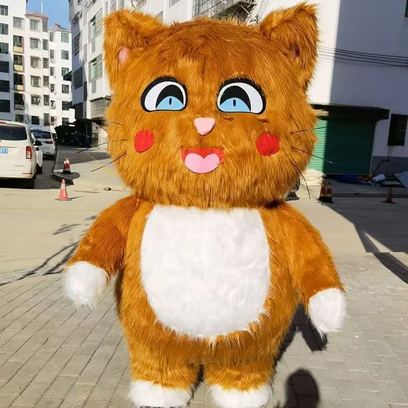 

Giant Inflatable Cat Mascot Costume Inflatable Suit Cartoon Characters Anime Cosplay Dress Advertising Christmas Cosplay Outfit