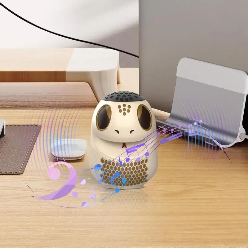 Cute Speakers Animal Wireless Speaker True Stereo FM Cute TF Card Support IP65 Waterproof Dustproof Room-Filling Sound Speaker