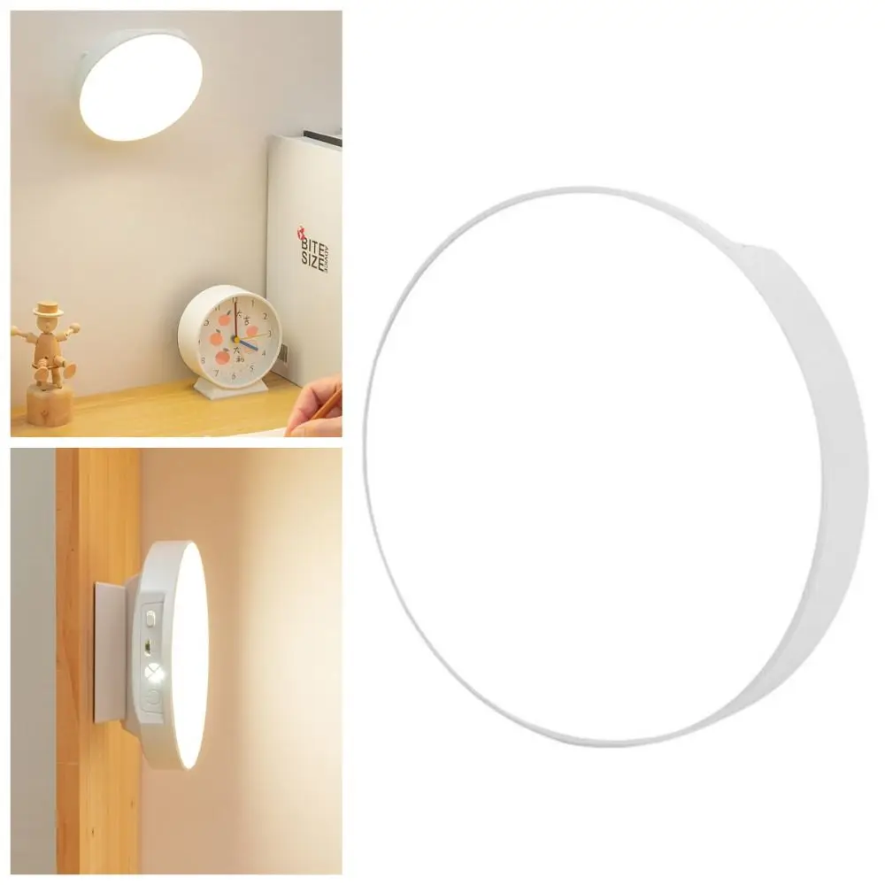 

Вращающаяся магнитная лампа для чтения, защита глаз, 3-цветная температура, светодиодный ночник, без дырокола, многофункциональный