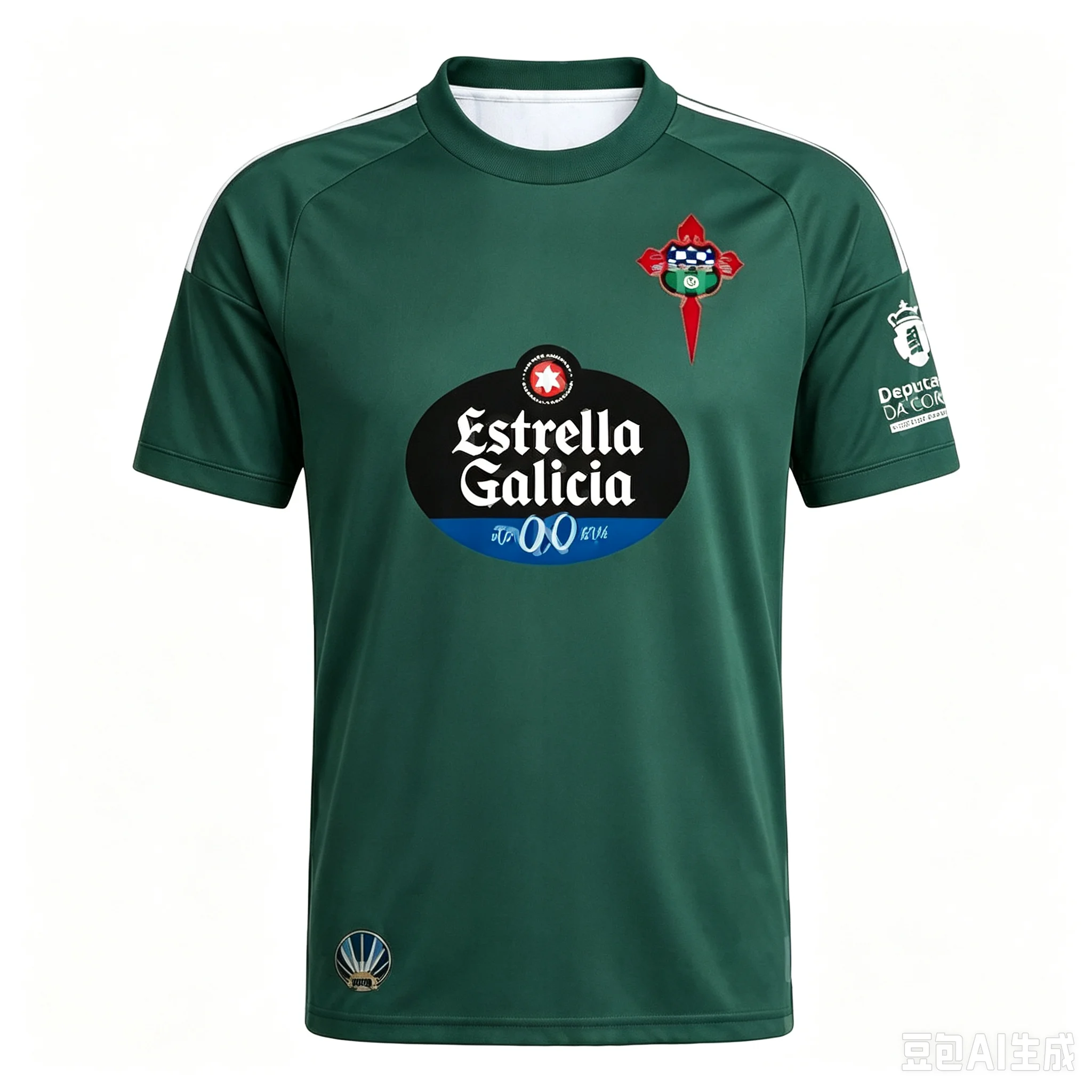 2026-27 New Racing De Ferrol Style Family Matching Outfits Soccer Jersey Summer Casual Short Sleeve Football T-Shirt Kid Clothes