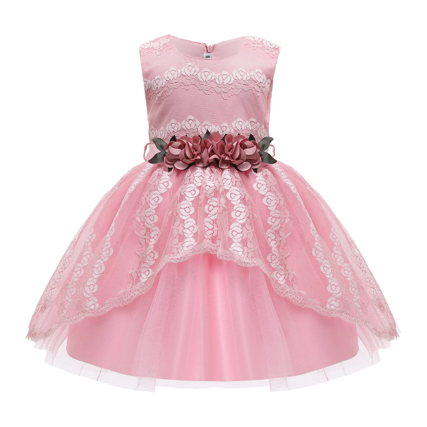 2-10 Years Girls Party Dress Summer Girls Princess  Girls Evening Dress Lace Dress