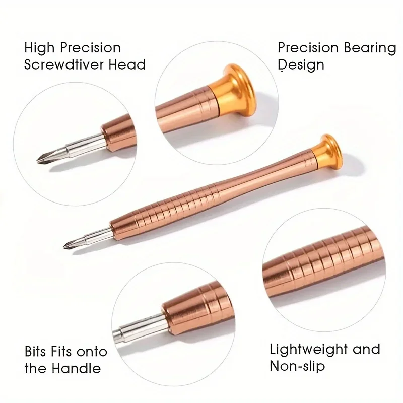 25 In 1 Precision Screwdriver Set, Repair Tool Kit, Small Screwdriver Set, Star/Y-type/Flat-blade/Triangle Screwdrivers For Mo