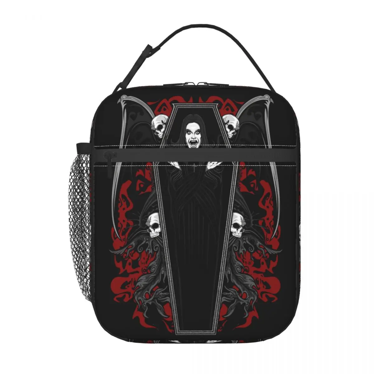 Ozzy Osbourne Prince Of Darkness Insulated Lunch Tote Bag Sonar Heroes Resuable Cooler Thermal Food Lunch Box Work School Travel