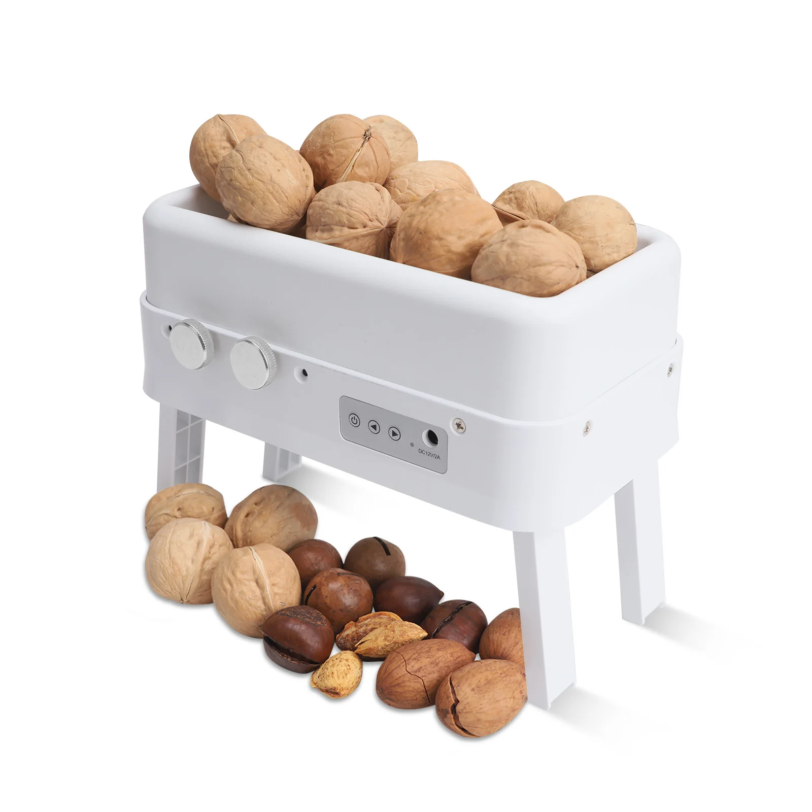 Máquina Eléctrica para Romper Nueces, Descascaradora Automática de Almendras y Nueces, Pecanas y Avellanas, Rompe Nueces de Caoba Eléctrico de Alta Resistencia