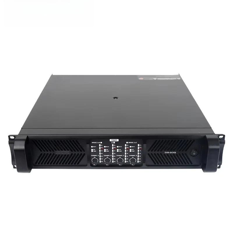 DS-20Q High quality 4 channel class td outdoor stage  Switching power amplifier