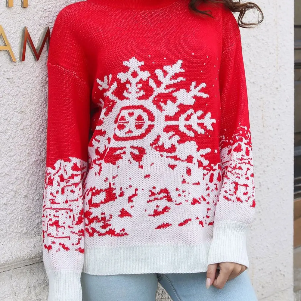 

Business Commute Style Long Sleeve Round Neck Sweater Fitted Design Straight Tube Sleeves No Decoration Required
