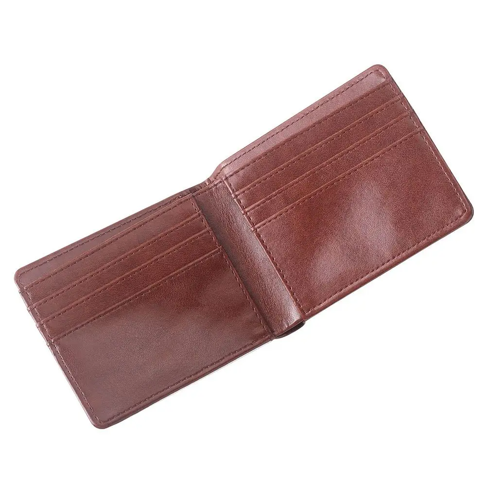 New PU Leather Sublimation Heat Transfer Wallet Printing Image Large Capacity Blank Purse DIY Durable Card Holder