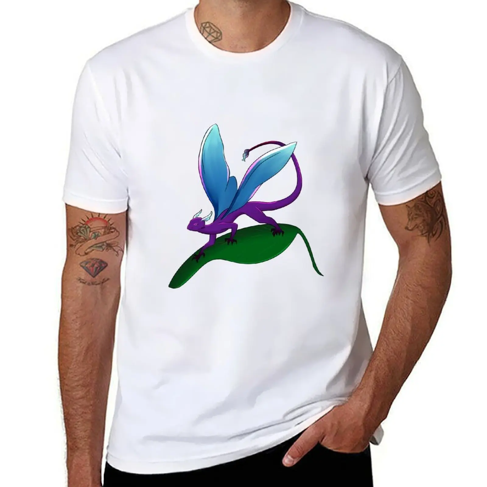 

for shirt percent Fairy Dragon cotton t shirt t man 100 tshirt man man for T-Shirt