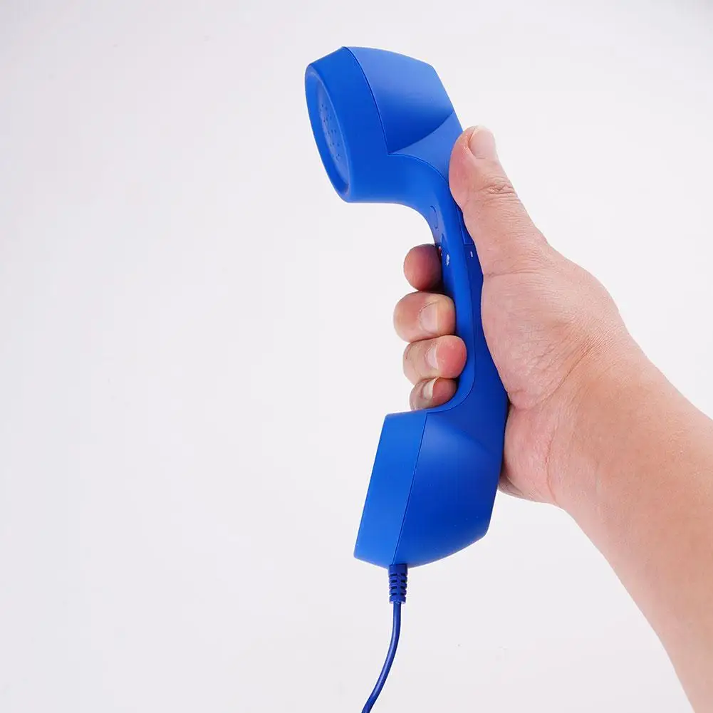 Retro-Style Typ-C Direktanschluss Handy-Ohrhörer Kopfhörer 3,5mm C-Port Headset für Vintage-Telefone – Detail 29