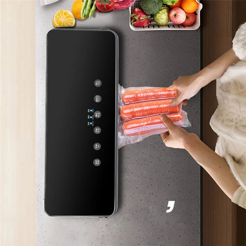 

Household Vacuum Sealer Small Plastic Food Preservation Seaking Machine Durable EU Plug A