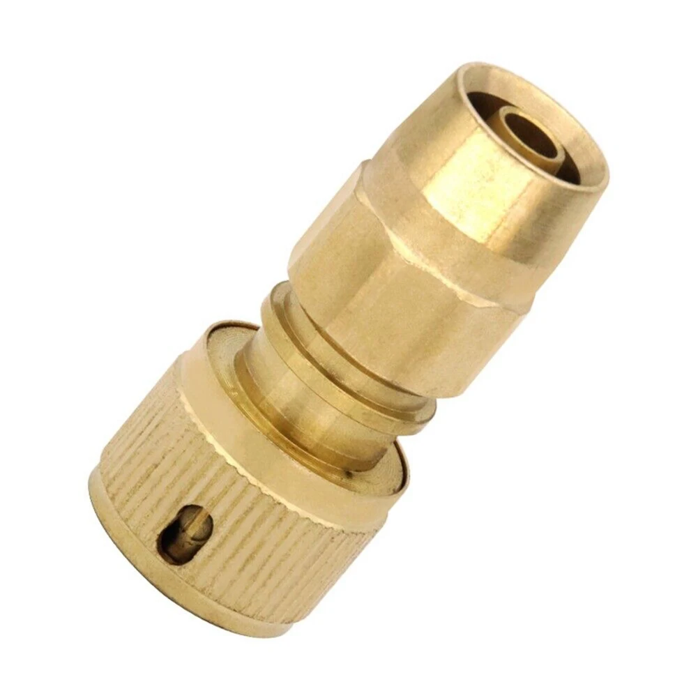 Water Tap Watering Connector Brass Nipple Expandable Hose For Garden Irrigation Device Quick Connector 1 Pcs Water Hose