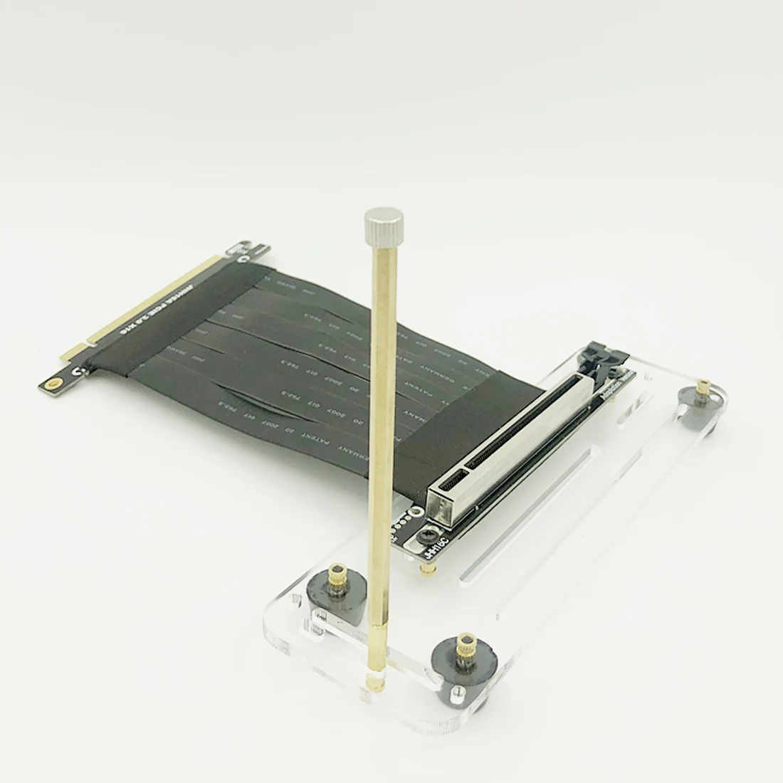 Grafikkarte vertikale Ständer halterung transparente Acryl basis Gummi halterung für PCI-E PCIE 3.0 16x GPU-Erweiterungs adapter – Detail 6
